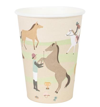 Pferde Party Becher ECO Friendly